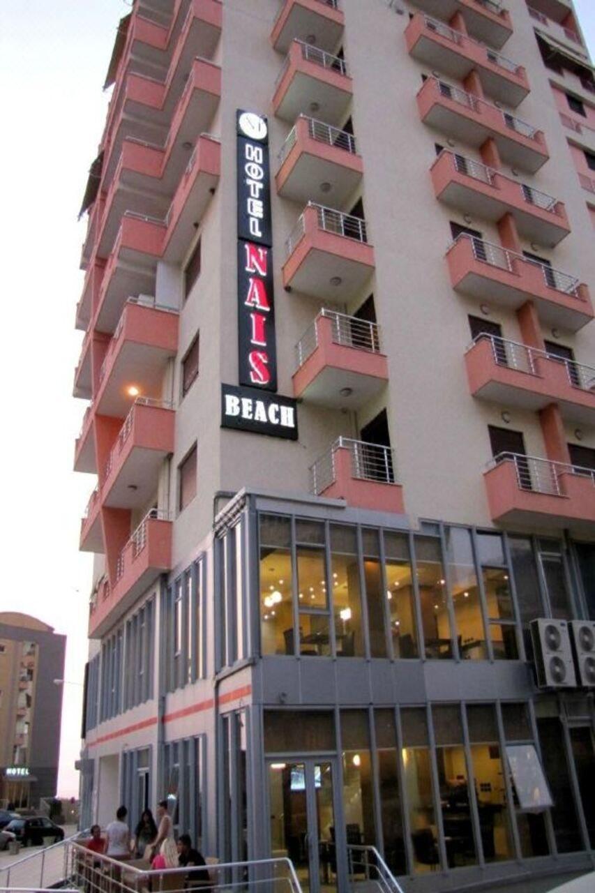 Hotel Nais Beach Дуррес Экстерьер фото